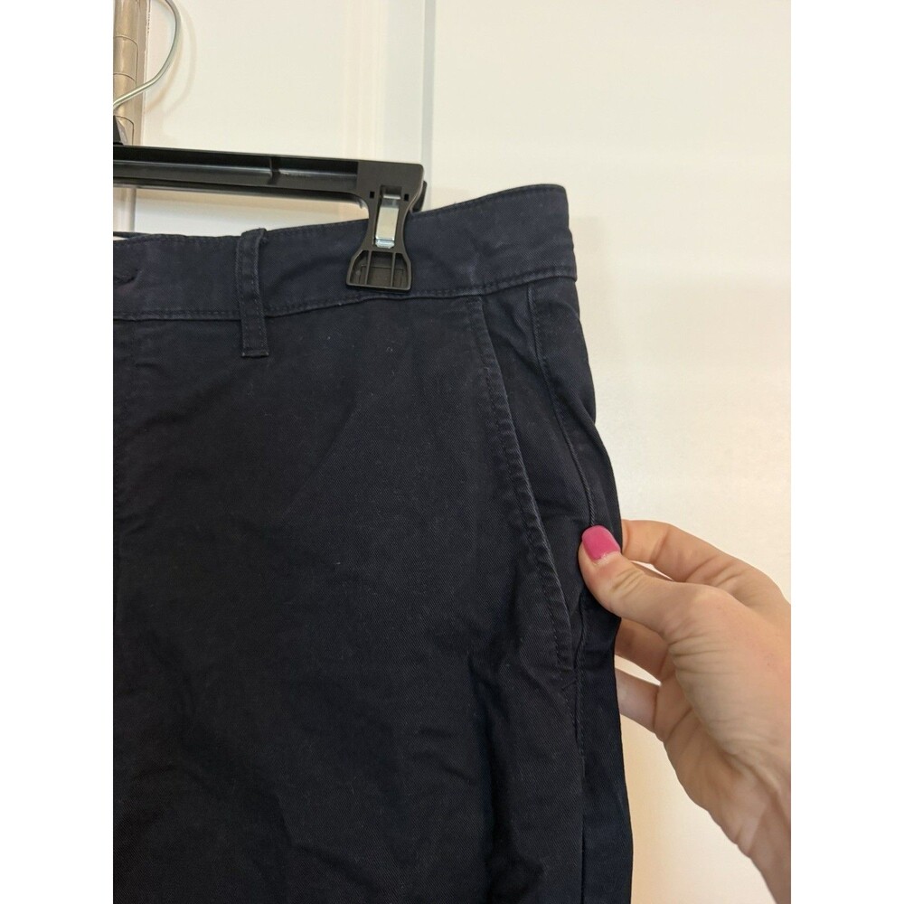 Flint & Tinder 365 Straight Fit Pants Men's 33x32 Navy Blue 5 Pocket Chino - Picture 3 of 7